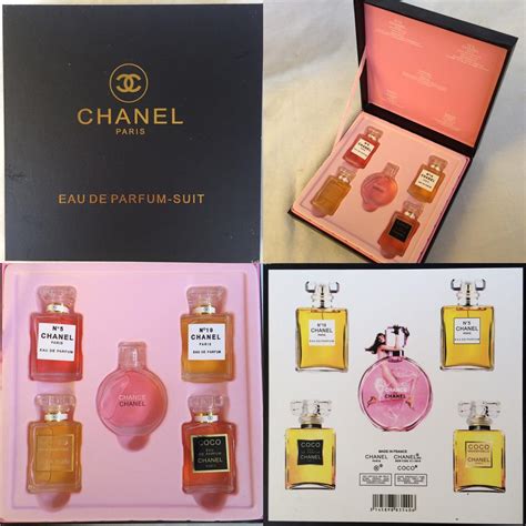 chanel mini perfume 5 in 1|chanel mini perfume gift set.